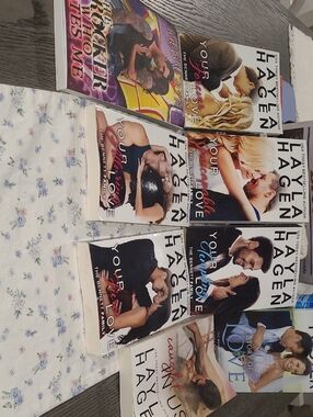 Paperbacks Rom-Com Paperback Romance Novels - White, Black, Blue, Pink